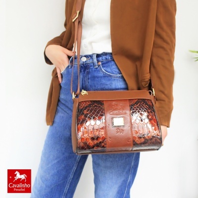 Bolsa Cavalinho Honor 18190344 Camel