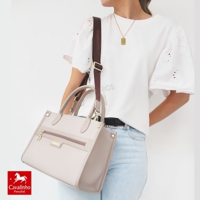 Mala De Mão Cavalinho La Vie 16190587 Cinza