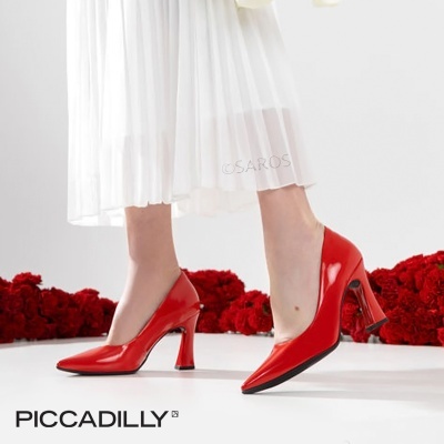 Sapato Piccadilly Stiletto 749236 Vermelho