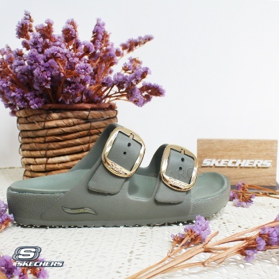 Chinelo Skechers Foamies Arch Fit Cali Breeze 111592 Verde