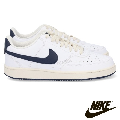 Sapatilha Nike Court Vision Low Hf9198 Branco E Azul