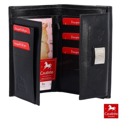 Carteira Cavalinho Cavalo Lusitano 28090221 Preto
