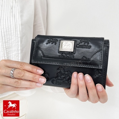 Carteira Cavalinho Cavalo Lusitano 28090202 Preto