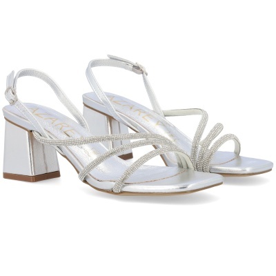 Sandalia Azarey 531j186 Prata