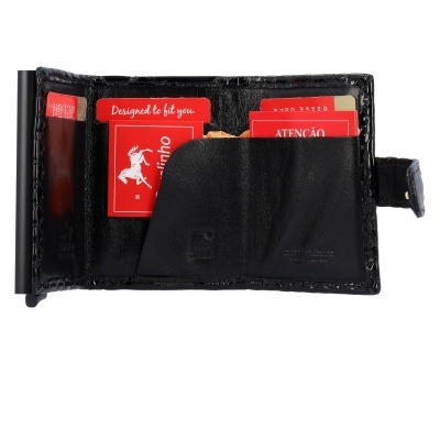 Porta-cartões Cavalinho Galope 28170234 Preto