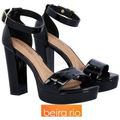 Sandália Beira Rio 8290.725 Preto