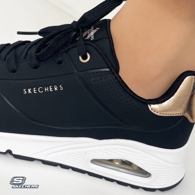 Sapatilha Skechers Uno Gen1 Shimmer 310545l Multi-preto