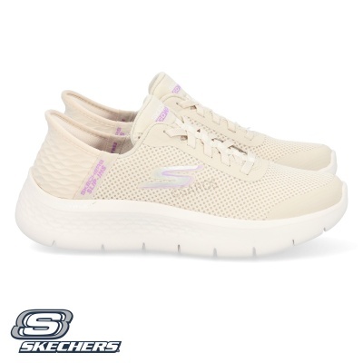 Sapatilha Skechers Go Walk Flex 124836 Bege