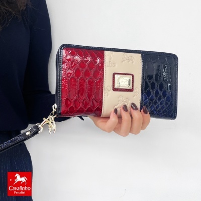 Carteira Cavalinho Honor 28190213 Multi-vermelho
