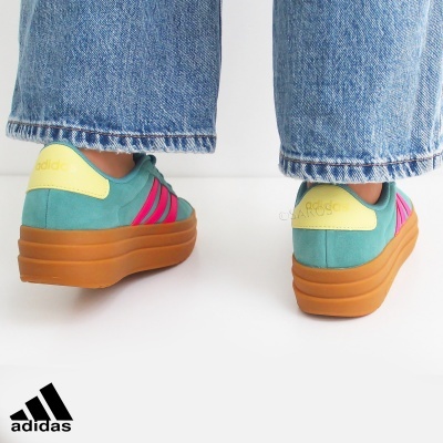 Sapatilha Adidas Vl Court Bold Jq5634 Multi-verde