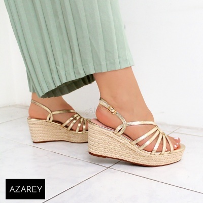 Sandalia Azarey 501j718 Ouro