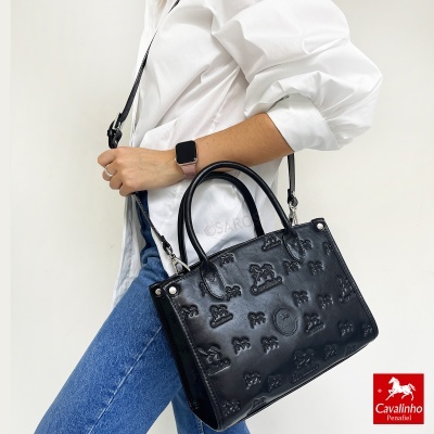 Bolsa Cavalinho Cavalo Lusitano 18090480 Preto