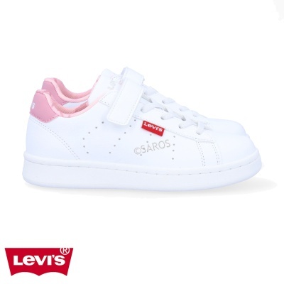 Sapatilha Levis Avenue Vave0241s Branco Com Rosa