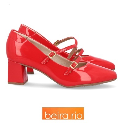 Sapato Beira Rio 4314.105 Vermelho