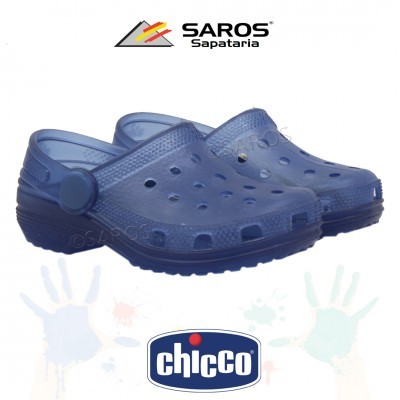Sandália/croc Chicco Azul