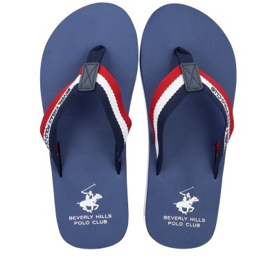 Chinelo Beverly Hills Polo Club Fiber Mix Bhm519000 Multi-azul