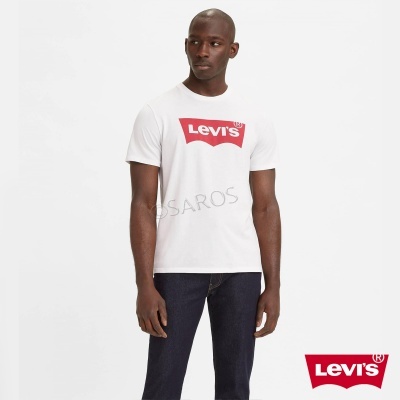 Tshirt Levis Graphic Set In Neck 17783 Branco