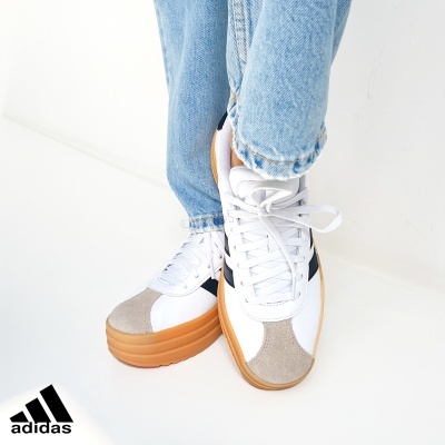 Sapatilha Adidas Vl  Court  Bold Jp5074 Branco E Preto