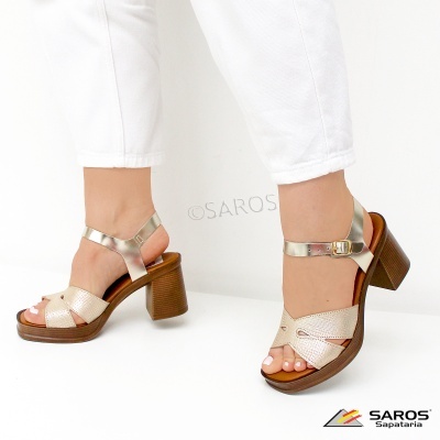 Sandalia Samelli 66817 Platina