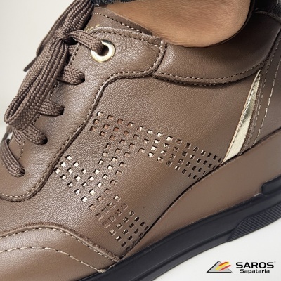 Sapatilha Samelli 831 Taupe