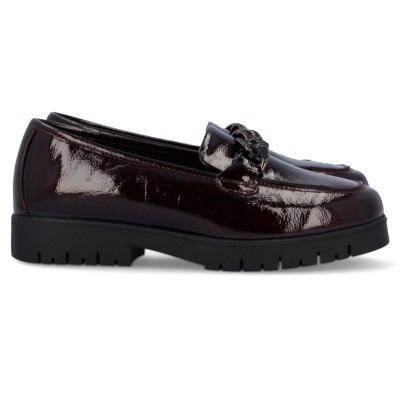 Sapato Comfeet Loafer 25222-17 Bordo