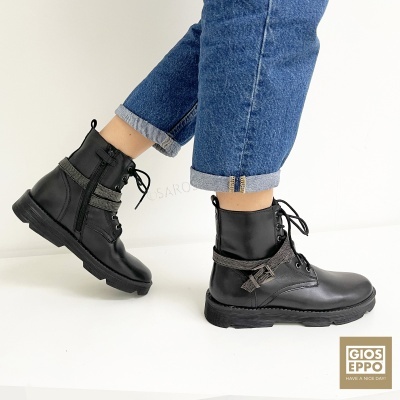 Botins Gioseppo 67175 em Preto