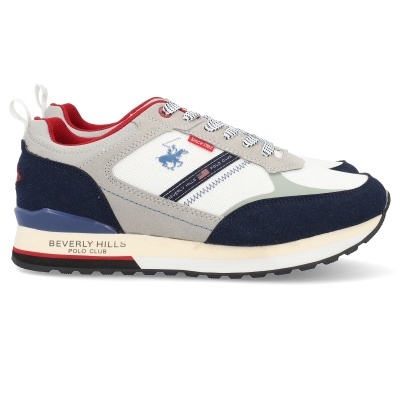 Sapatilha Beverly Hills Polo Club Bhm513100 Multi-branco