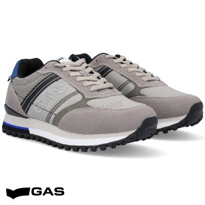 Sapatilha Gas Sedrik Mix Gam423901 Cinza