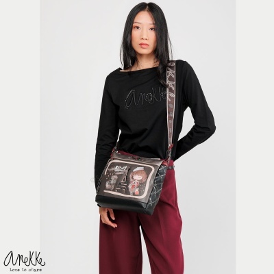Mala De Tiracolo Anekke Mademoiselle 41803-039 Multicolor