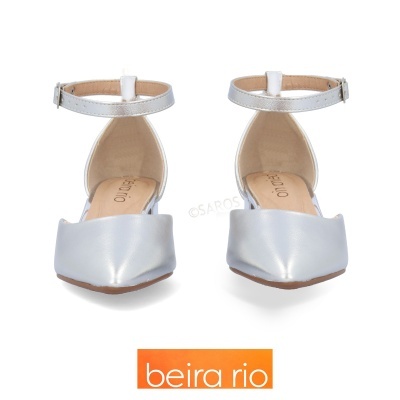 Sapato Beira Rio 4182.204 Prata