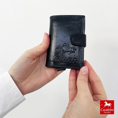 Porta-cartões Cavalinho Gentleman 28610022 Preto