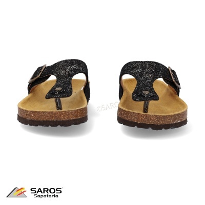 Chinelo Saros 30418 Preto