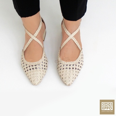 Sapato Gioseppo Brillion 75560 Bege