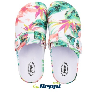 Chinelo Beppi Clog 2212644 Multi-azul