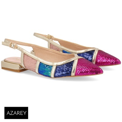 Sapato Azarey 562h253 Multi-rosa