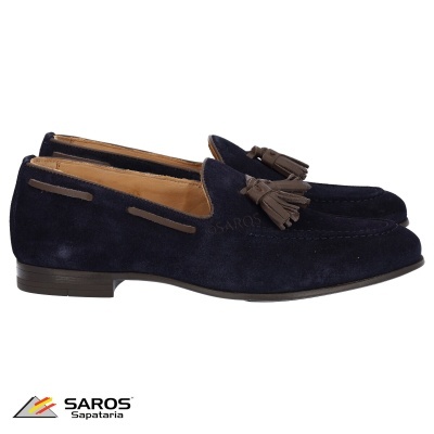Sapato Saros Camurça 1947 Azul