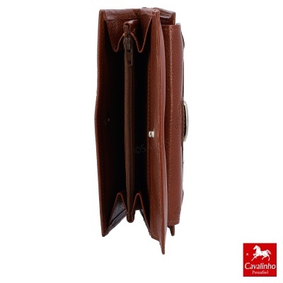 Carteira Cavalinho Cavalo Lusitano 28090221 Camel