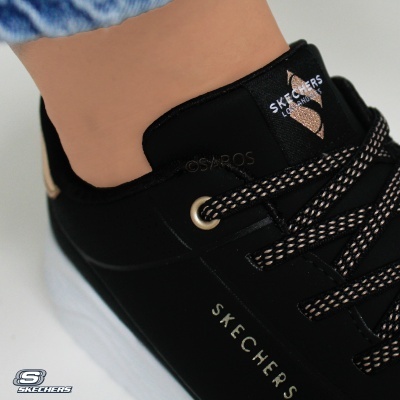 Sapatilha Skechers Uno Lite Metallic 310384l Preto