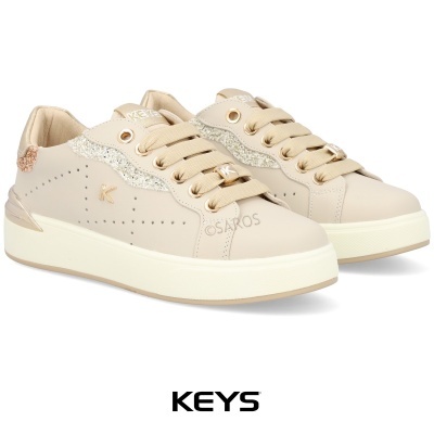 Sapatilha Keys K-10542 Multi-bege