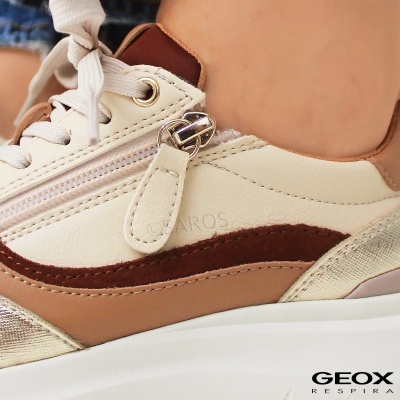 Sapatilha Geox Plummery D56yne Multi-bege