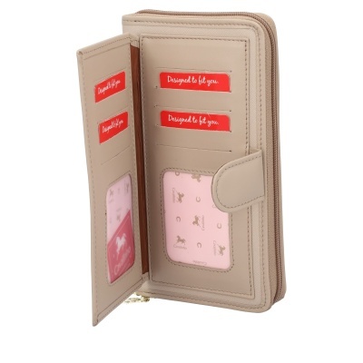 Carteira Cavalinho La Vie 26190213 Cinza