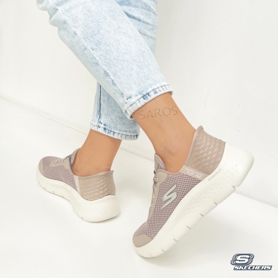 Sapatilha Skechers Go Walk Flex 124836 Taupe
