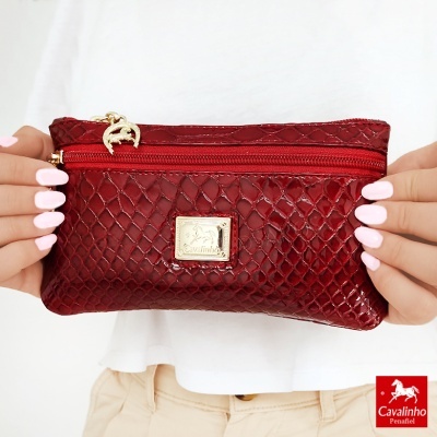 Bolsa De Cosmeticos Cavalinho Galope 28170256 Vermelho