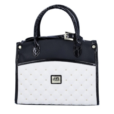 Mala De Mão Cavalinho Craft 16010567 Branco E Preto