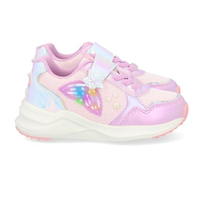 Sapatilha Conguitos Sereia Luzes Cosh261028 Multi-rosa