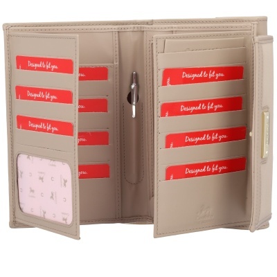 Carteira Cavalinho La Vie 26190206 Cinza