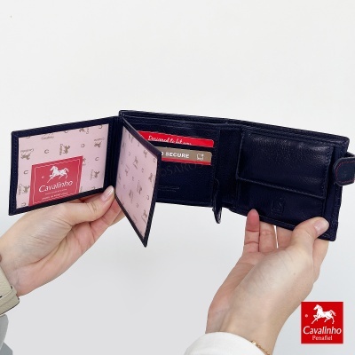 Carteira Cavalinho Di Cavallo 28660586 Azul