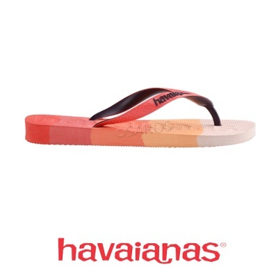 Chinelo Havaianas Logomania 4146364 Vermelho