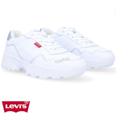 Sapatilha Levis Nolita Vsoh0081s Branco E Prateado