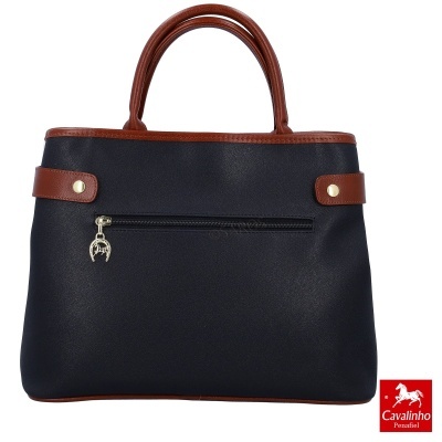 Mala De Mão Cavalinho Poésie 16140579 Preto Mel